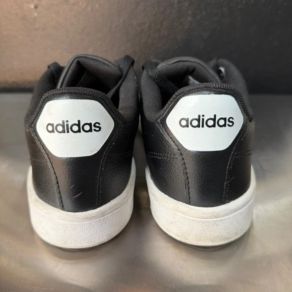 Adidas CF Advantage Womens Black White Cloudfoam Sneakers AW4288 Size 7